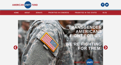 Desktop Screenshot of americanunityfund.com